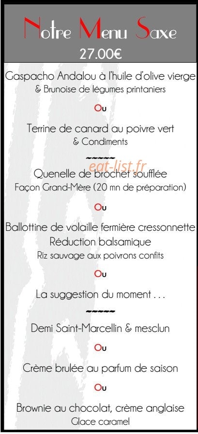 Le Garage — carte page 8