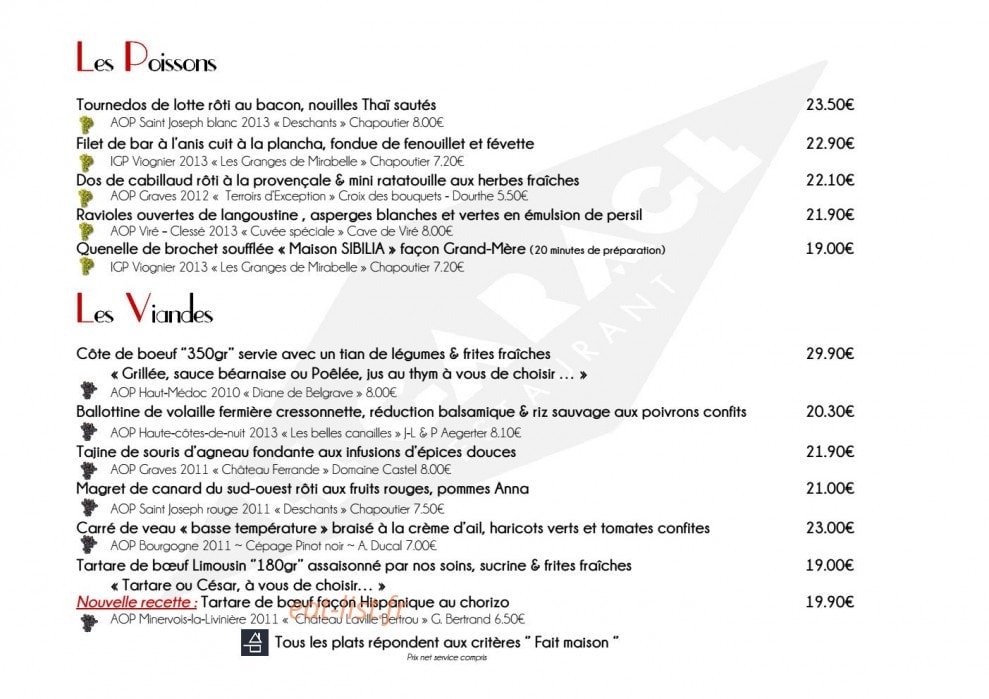 Le Garage — carte page 12