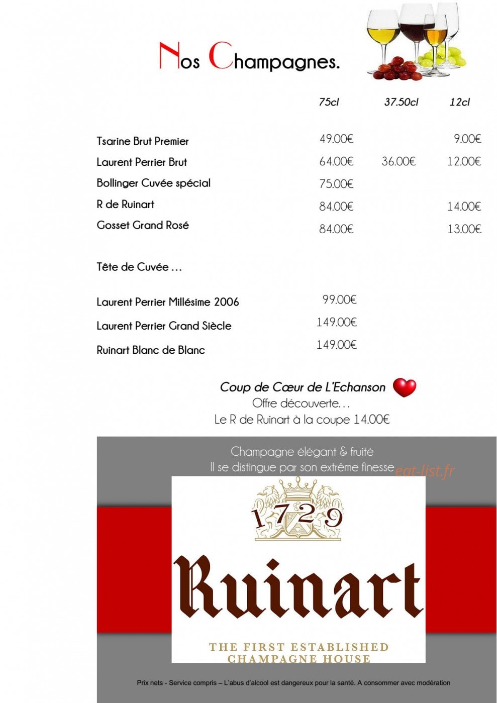Le Garage — carte page 7