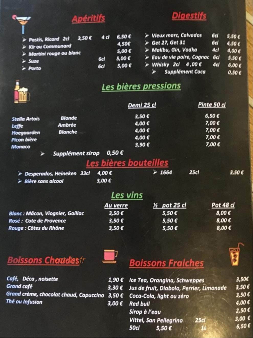 Le Genova — carte page 3