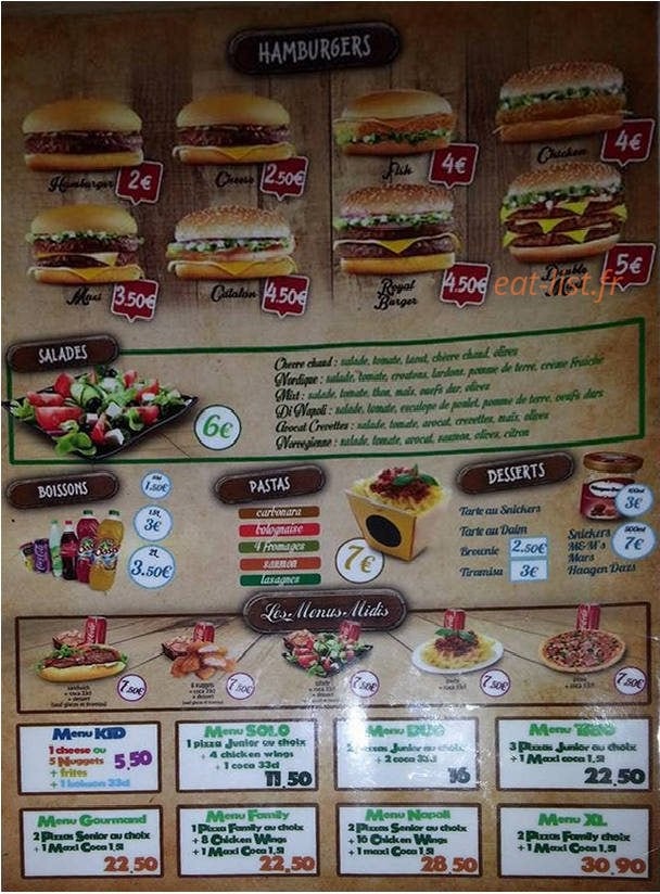 Le Mixt Di napoli — carte page 2
