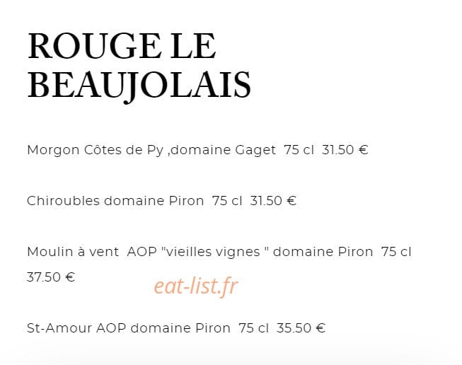 Le petit carron — carte page 10