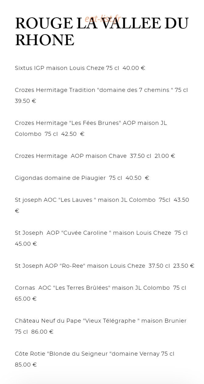 Le petit carron — carte page 9
