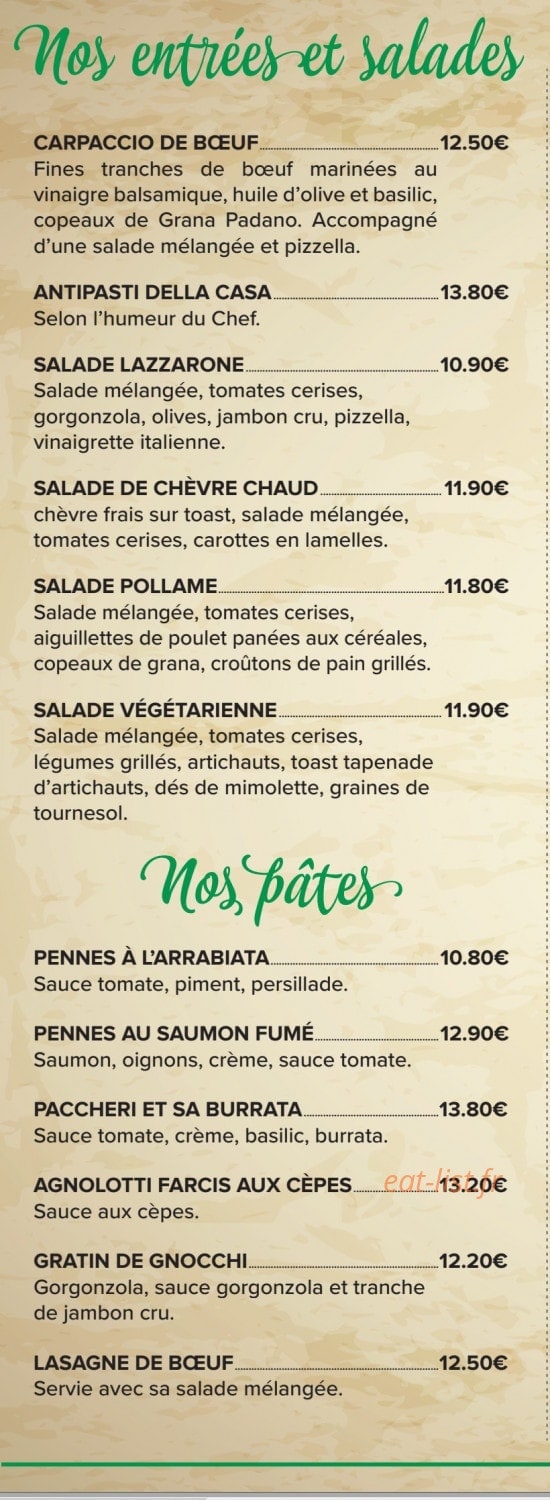 Le Rialto — carte page 7