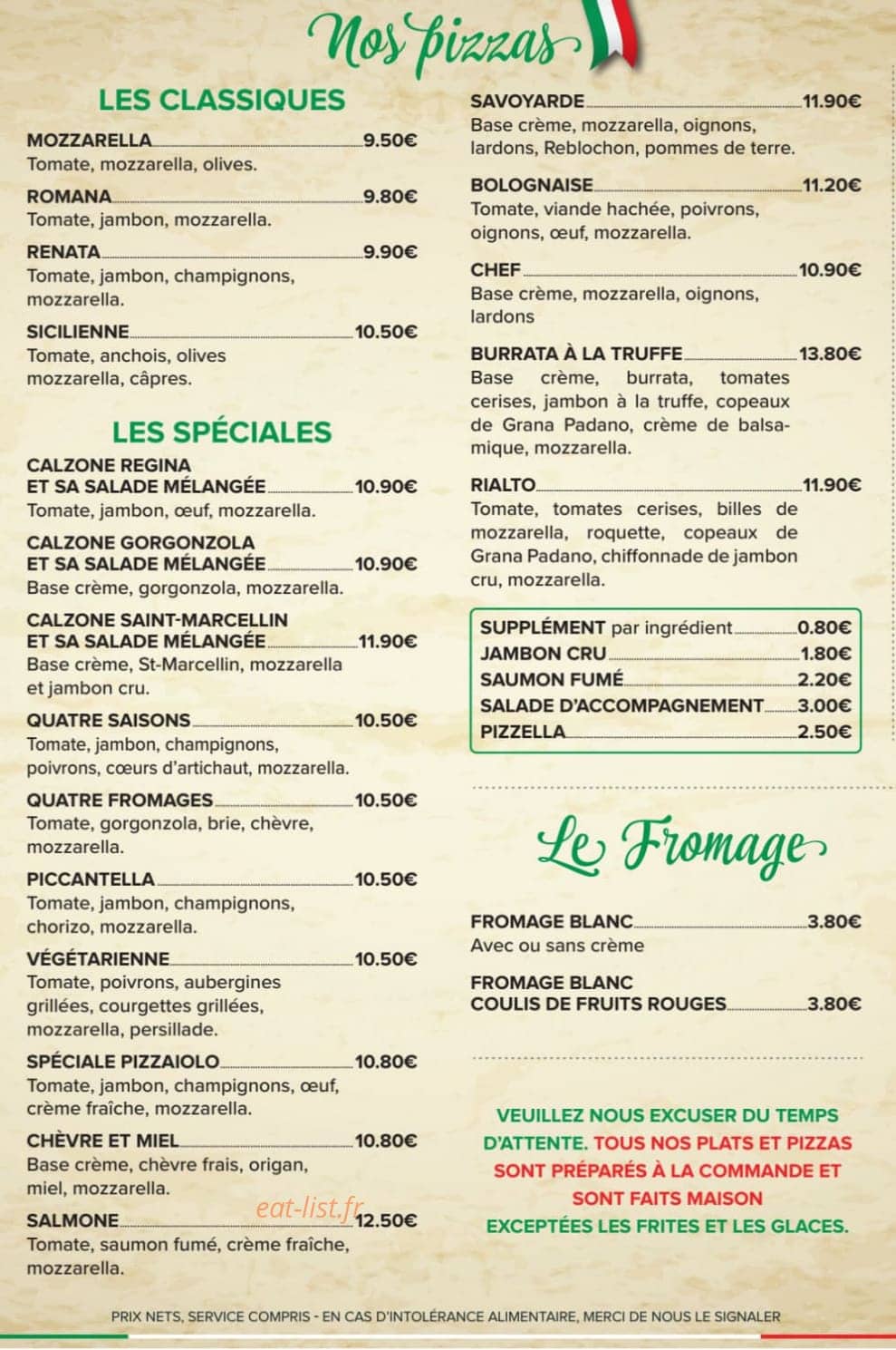 Le Rialto — carte page 5