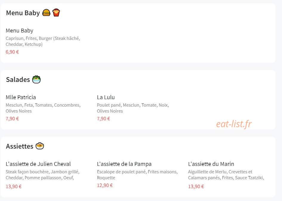 Les tontons burgers montchat — carte page 4