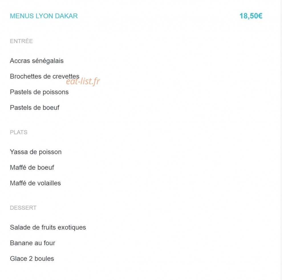 Lyon dakar — carte page 4