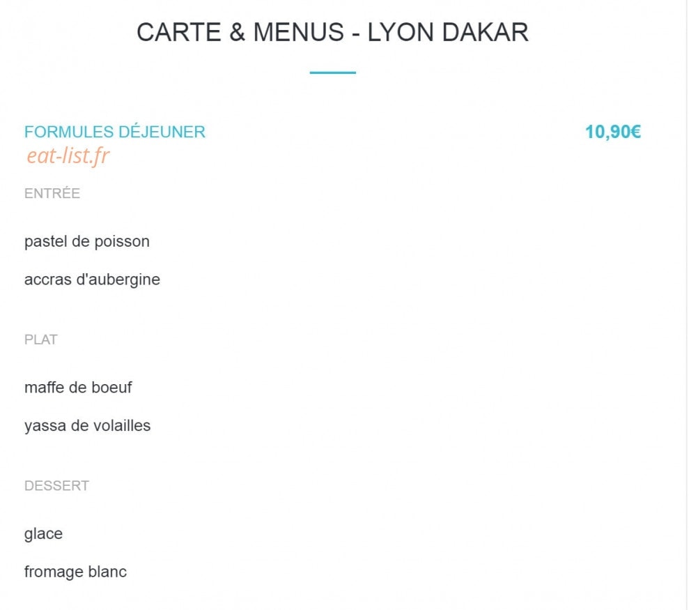 Lyon dakar — carte page 1
