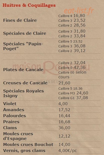 Maison Rousseau — carte page 2