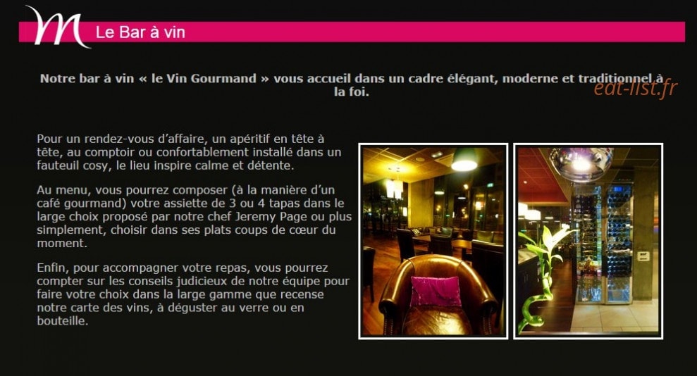 Mercure Lyon Part-Dieu — carte page 2