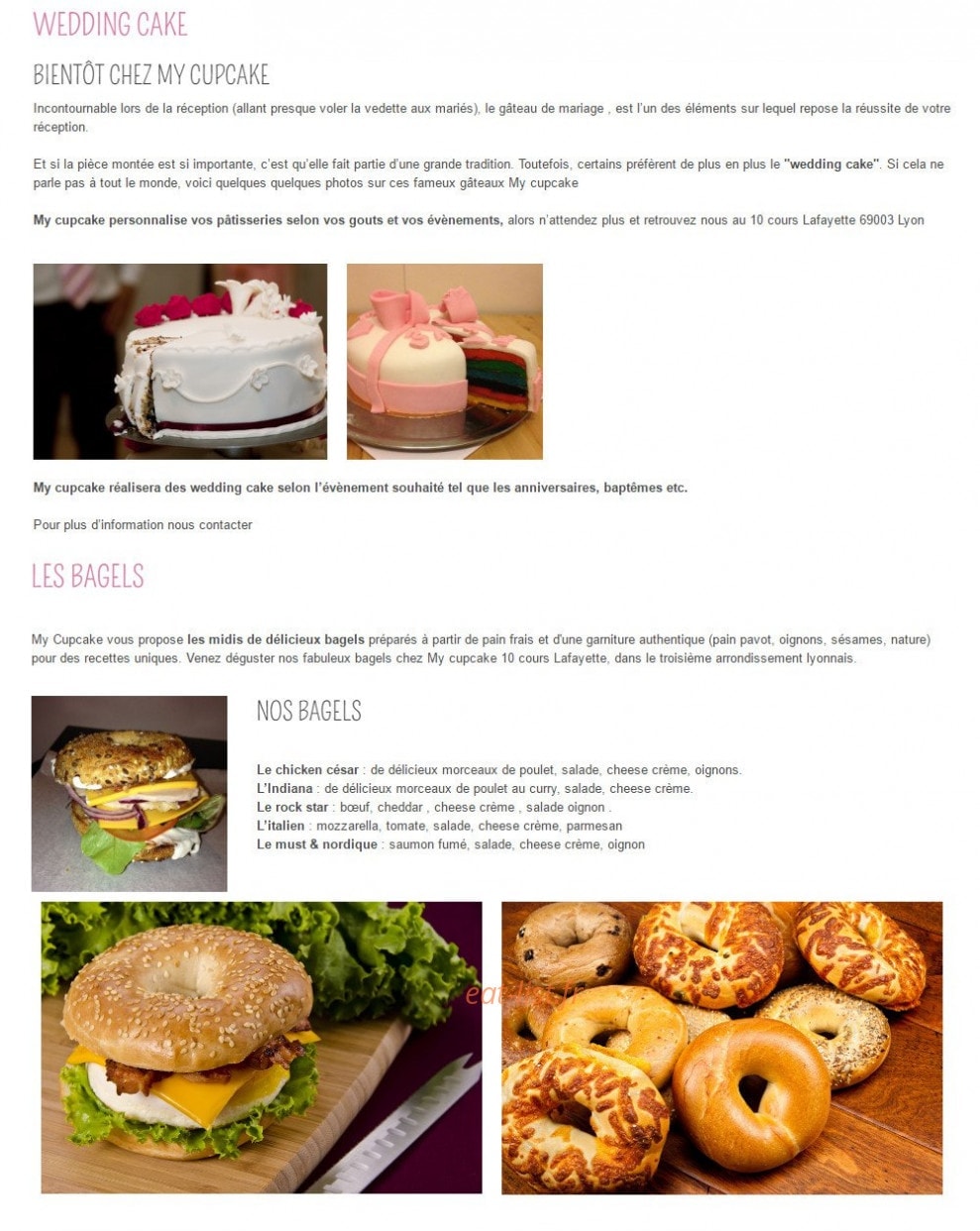 My cupcake — carte page 2