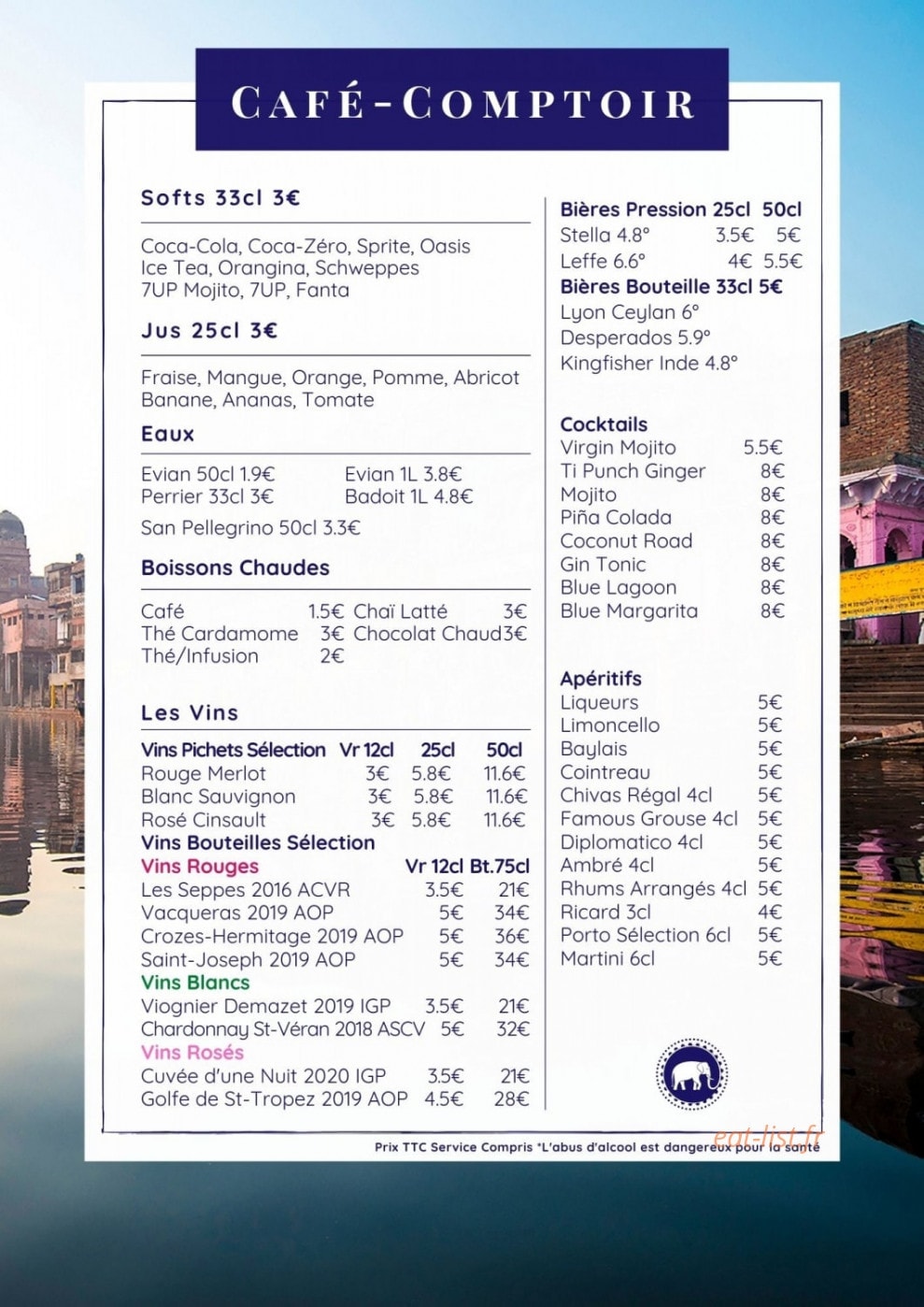Namaste — carte page 4