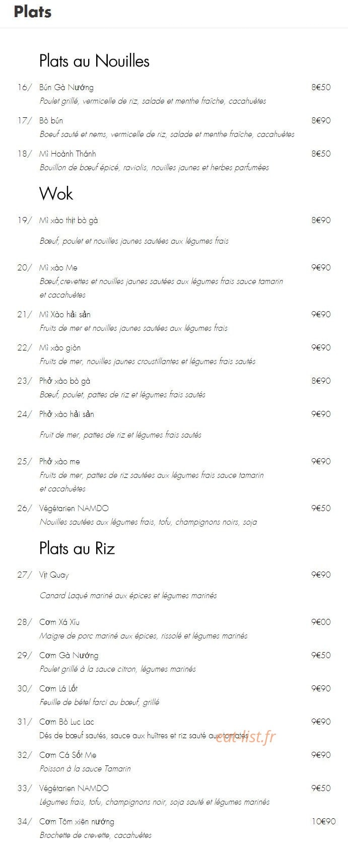Namdo — carte page 2