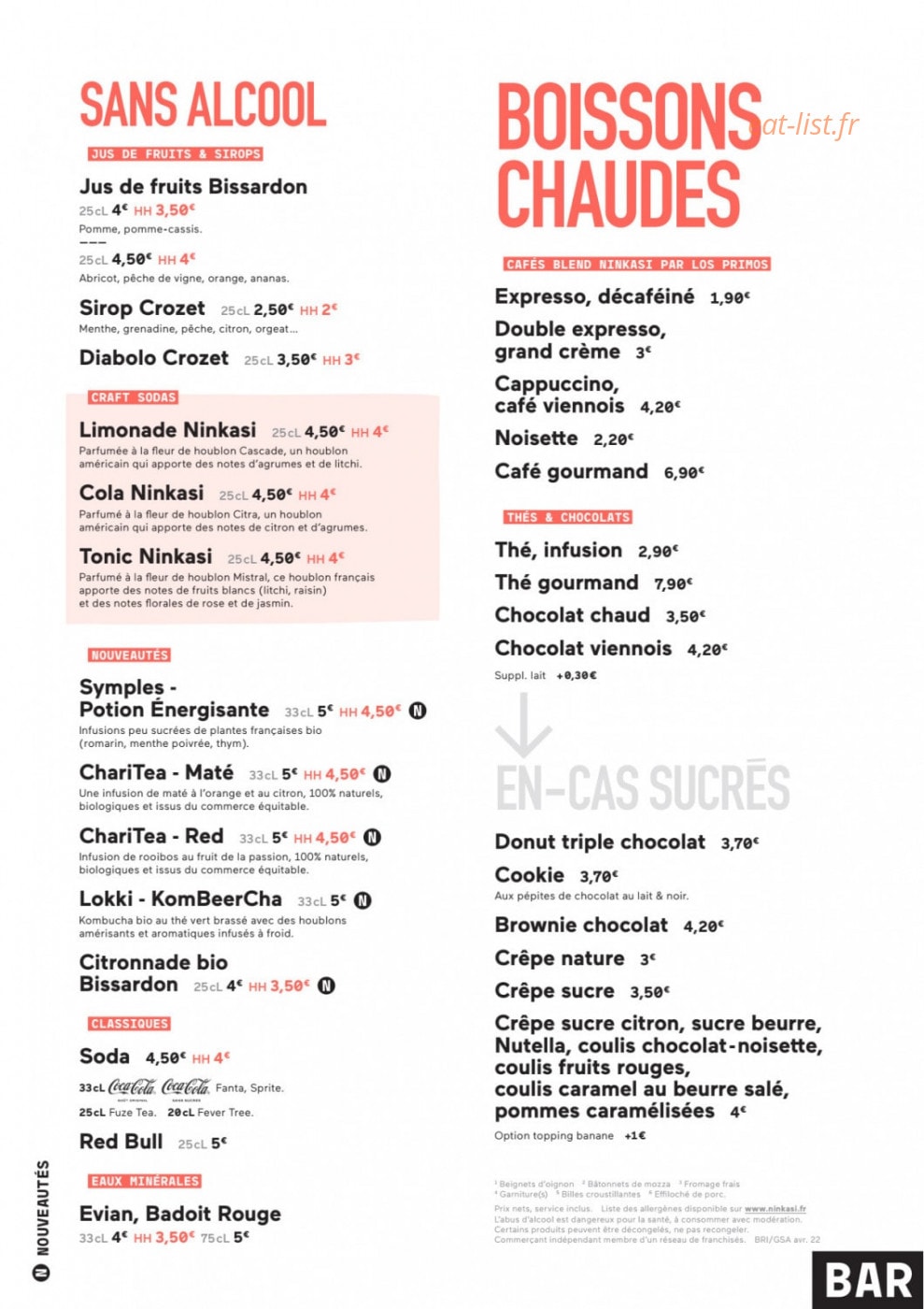 Ninkasi — carte page 4