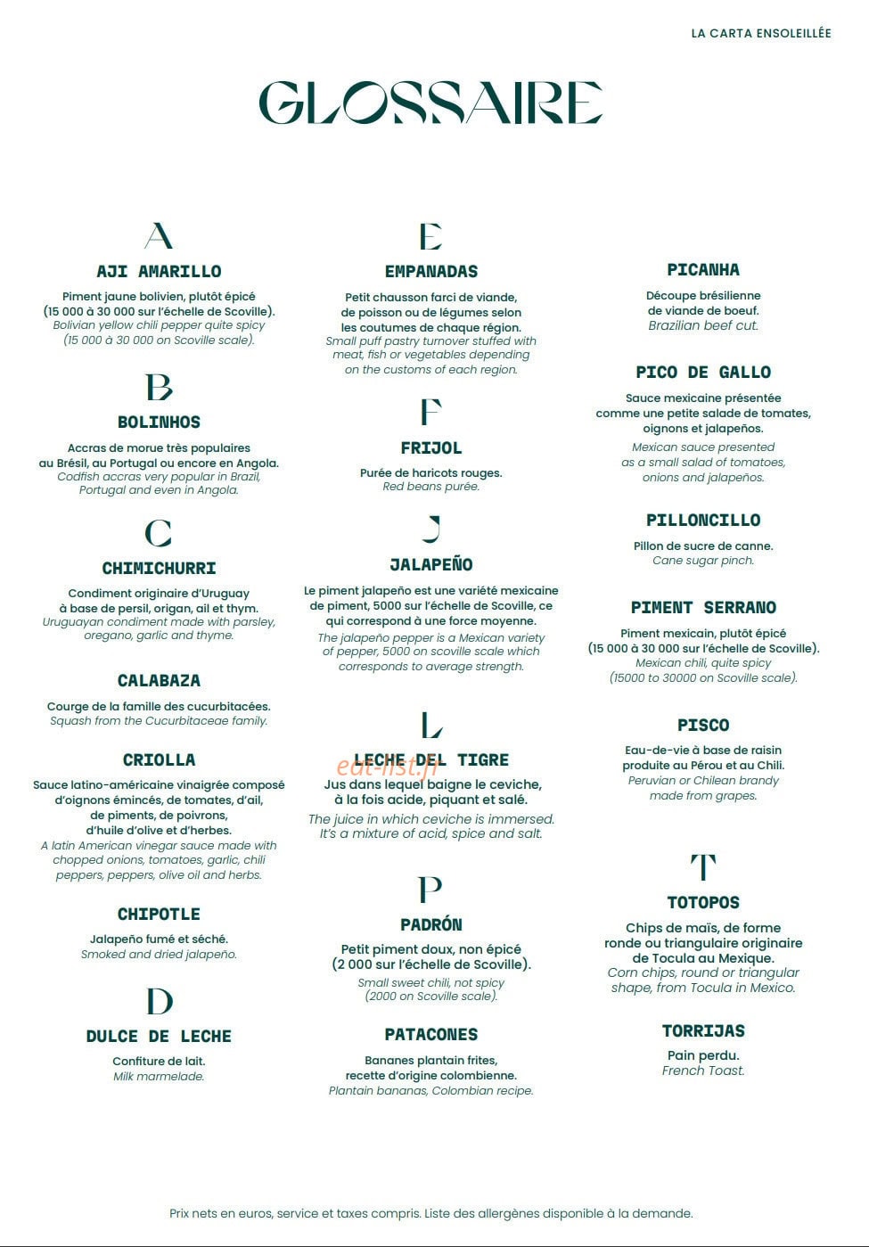Pampa — carte page 6
