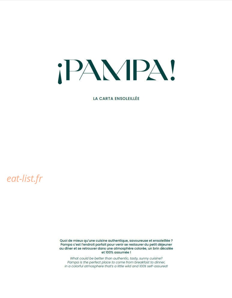 Pampa — carte page 1