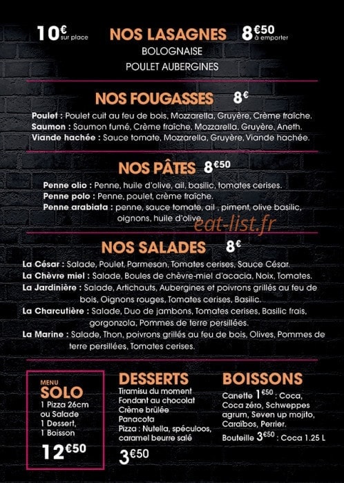 Pizz'amore — carte page 3