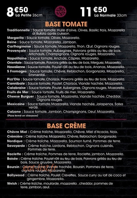 Pizz'amore — carte page 2