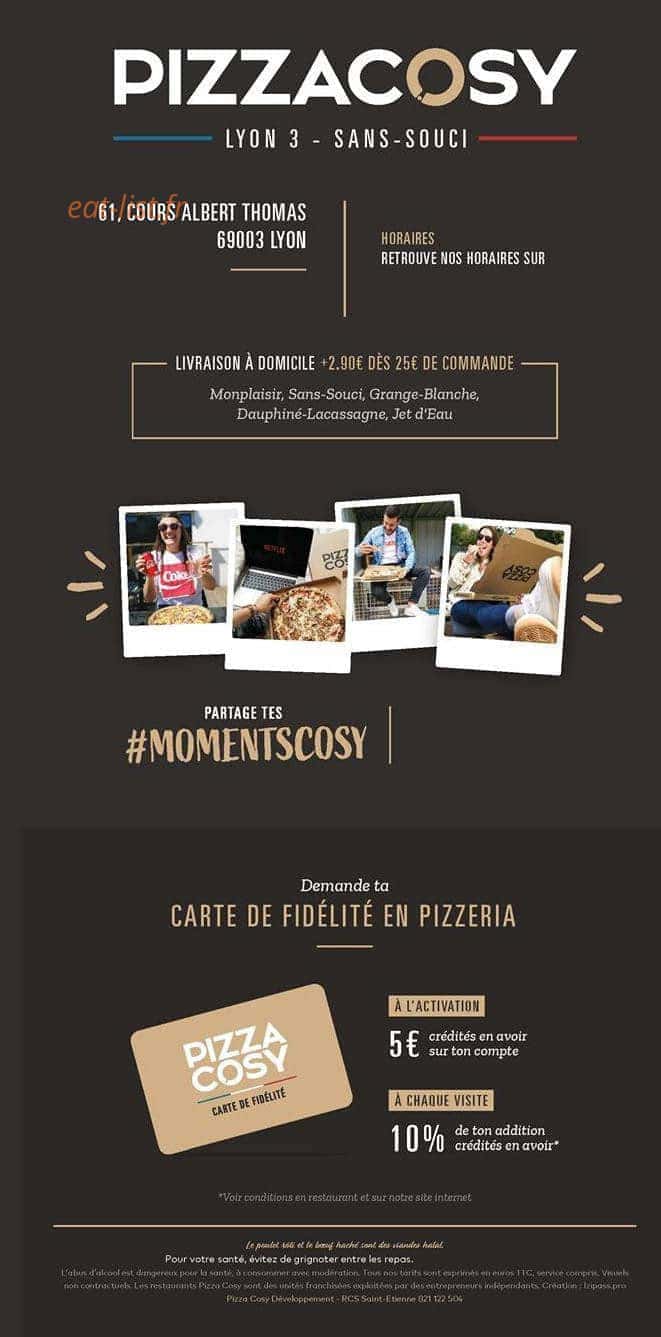 Pizza Cosy — carte page 6