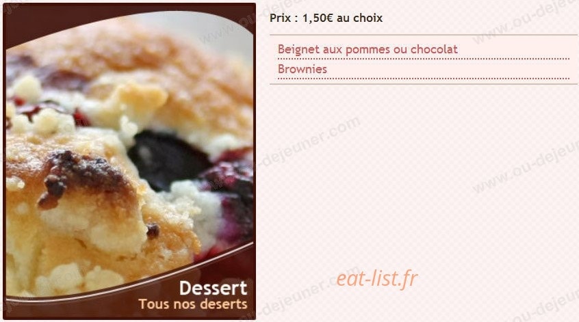 Pizza Lyon — carte page 7