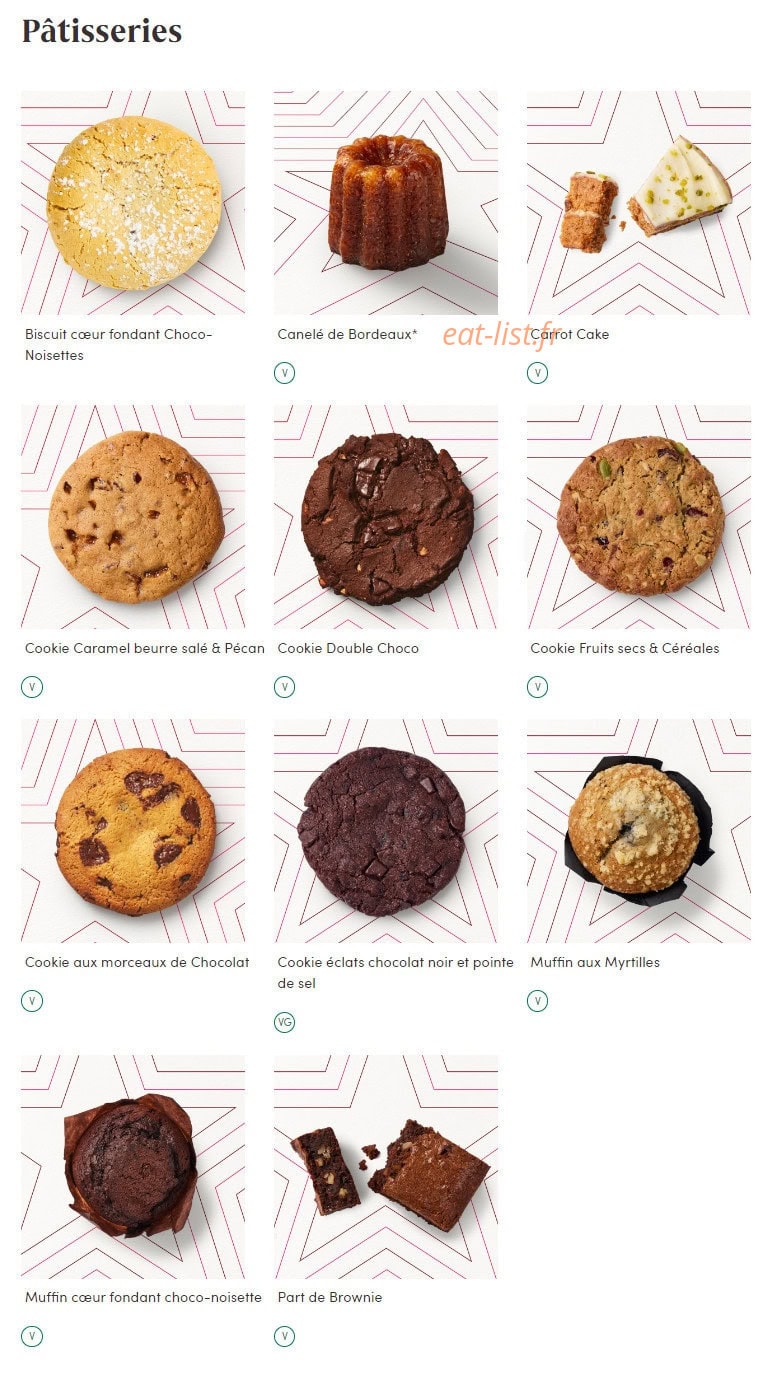 Pret A Manger — carte page 13