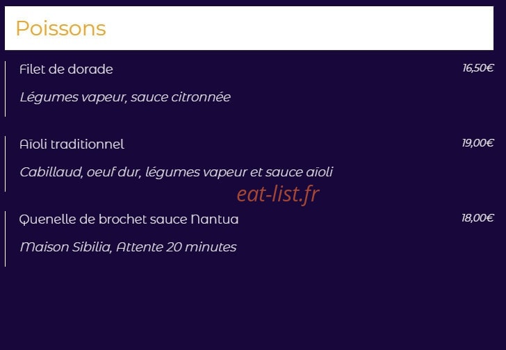 Resto Halle — carte page 5