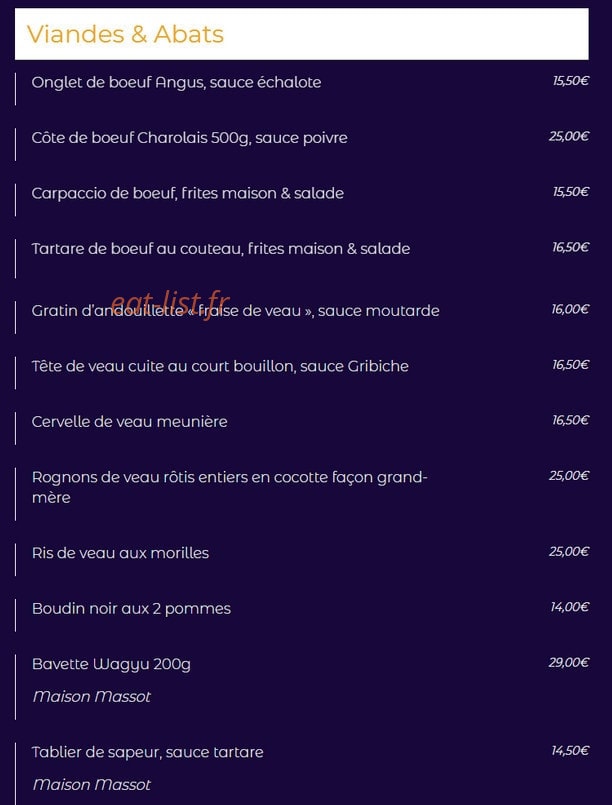 Resto Halle — carte page 6
