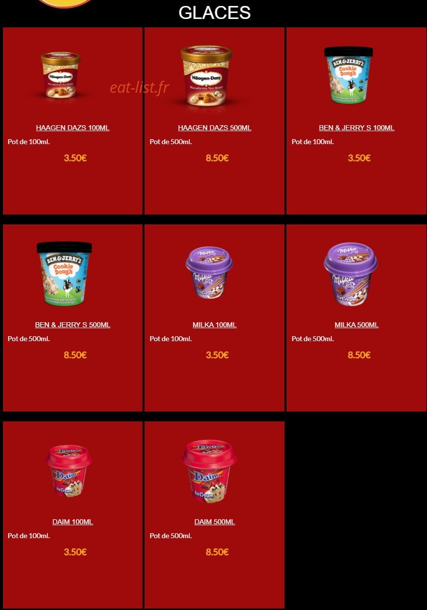 Star Tandoori — carte page 14