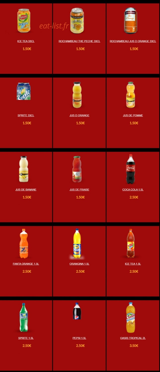 Star Tandoori — carte page 16