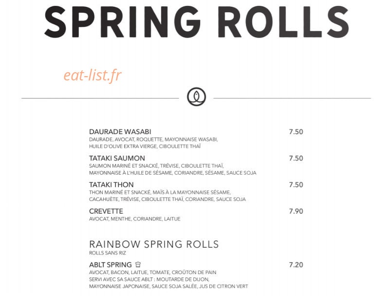 Sushi Shop — carte page 24