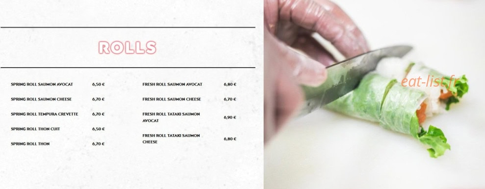 Sushi Way — carte page 3