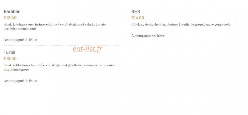The BHR — carte page 4