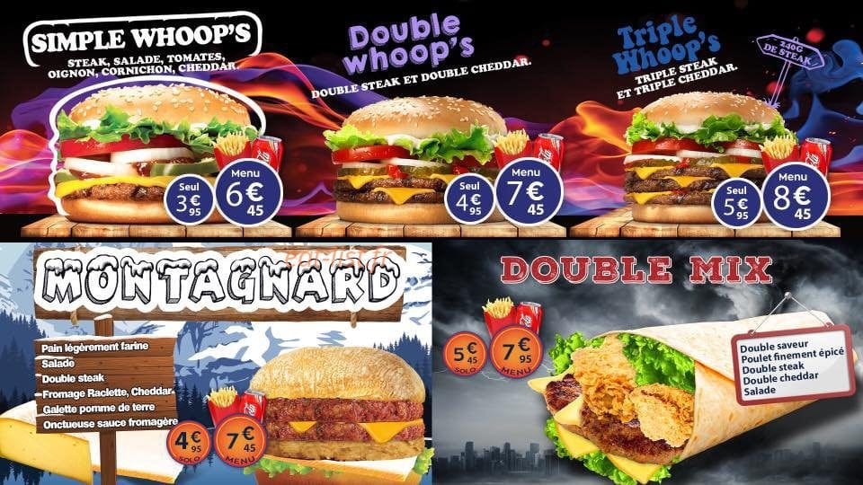 Ultimate Burger — carte page 3