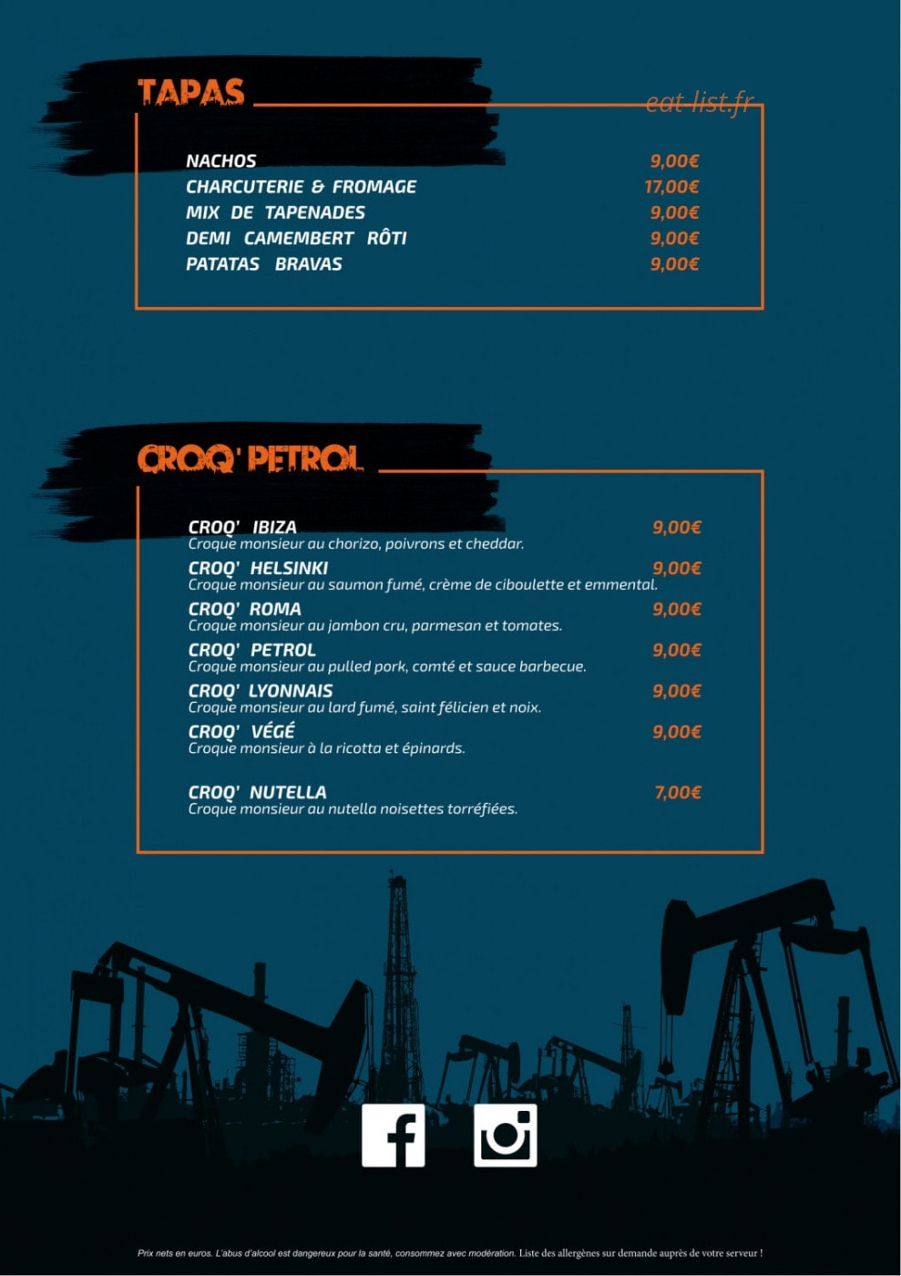 Volle Petrol — carte page 4