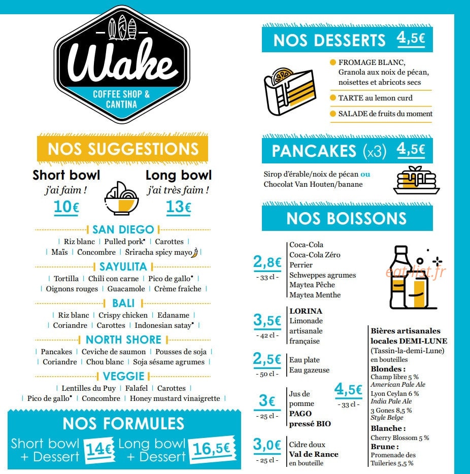 Wake — carte page 2