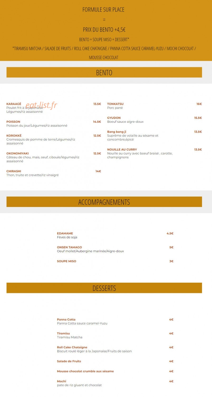 Yuzuya Izakaya — carte page 6