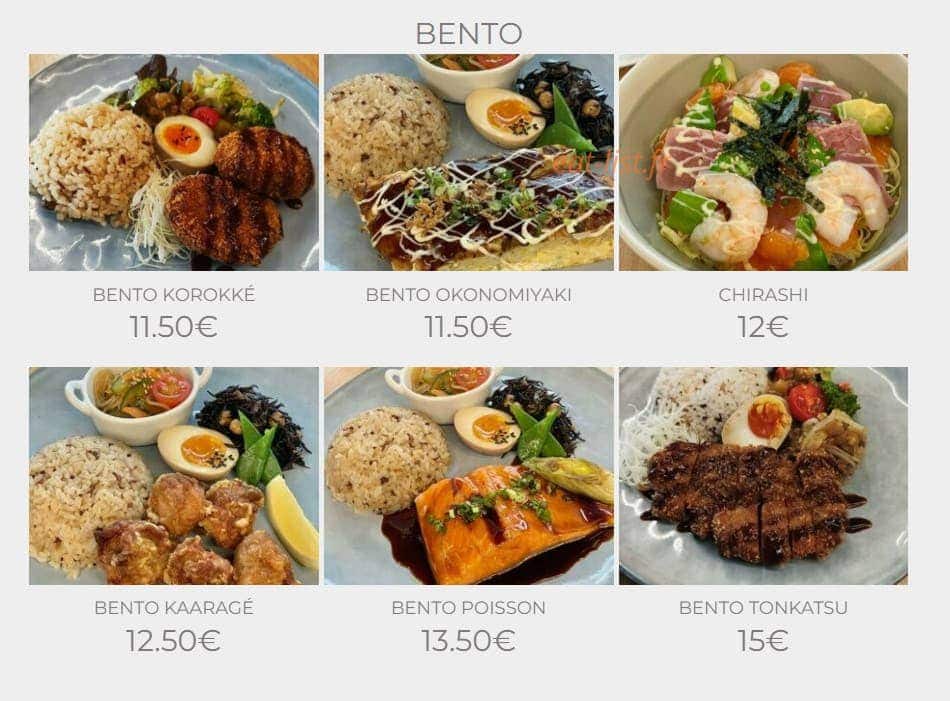 Yuzuya Izakaya — carte page 1