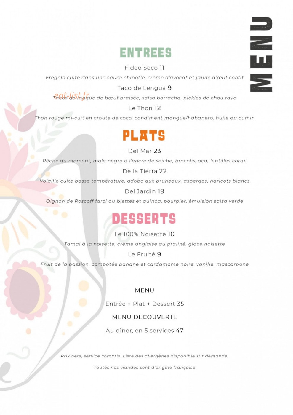 Alebrije — carte page 1