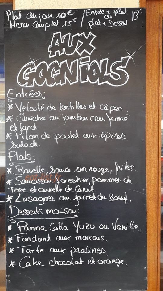 Aux gogniols — carte page 1