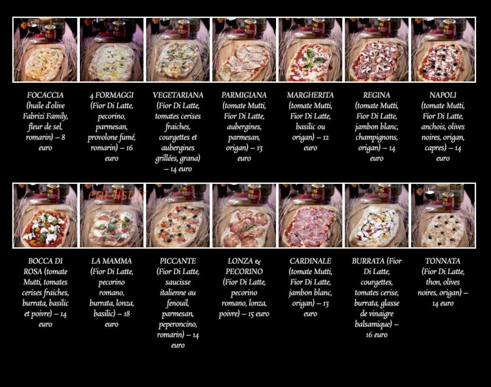 Bocca Di Rosa — carte page 1