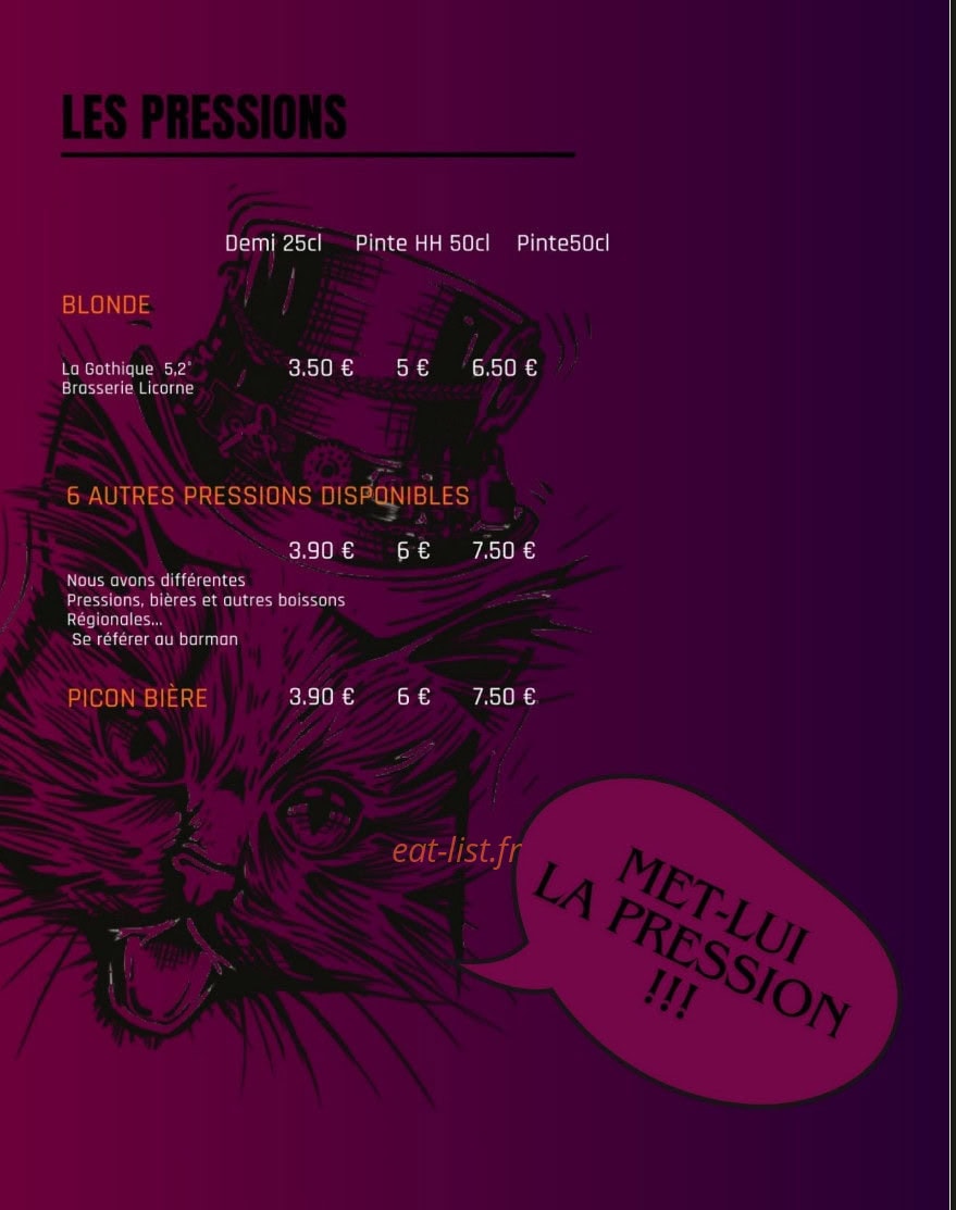 Burning Cat — carte page 12