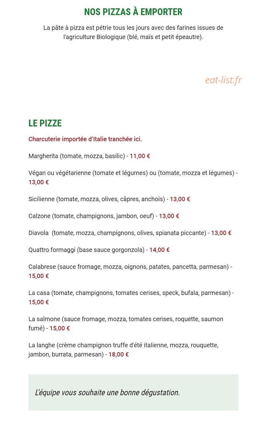 Casa Spano — carte page 6