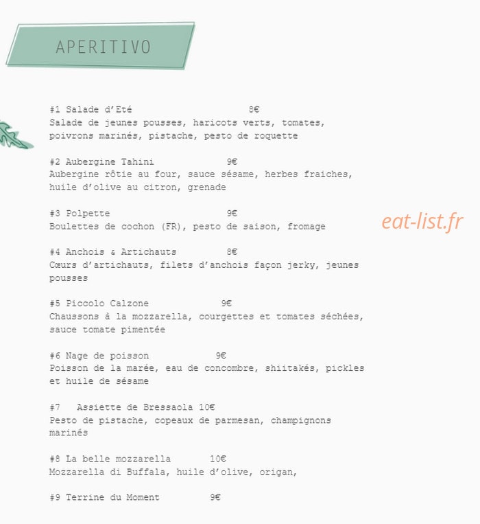 Cocozza — carte page 3