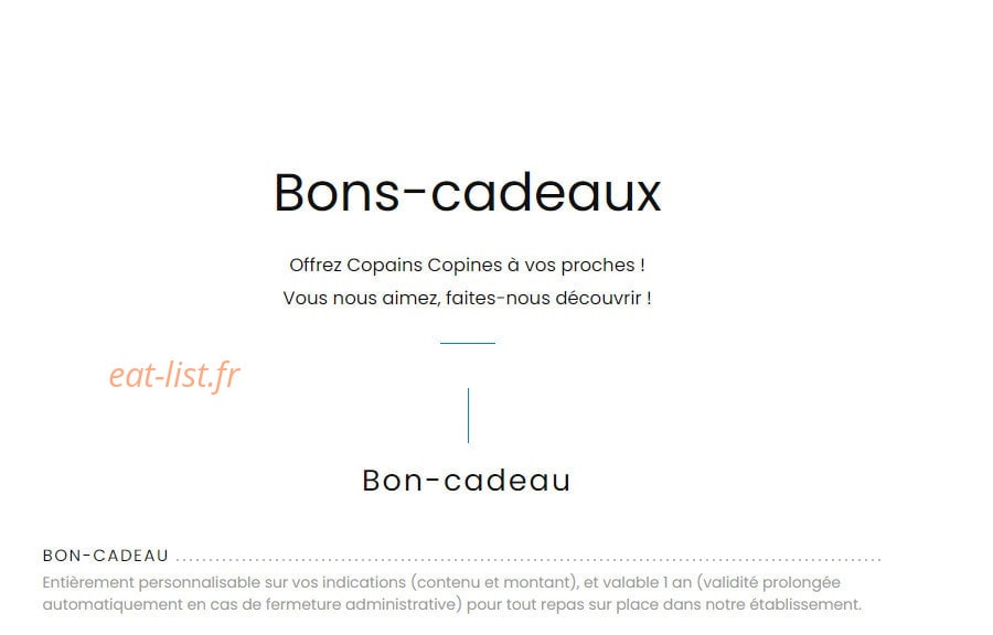 Copains Copines sur la Colline — carte page 4