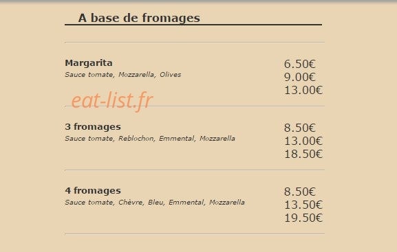 Les Bobos — carte page 1