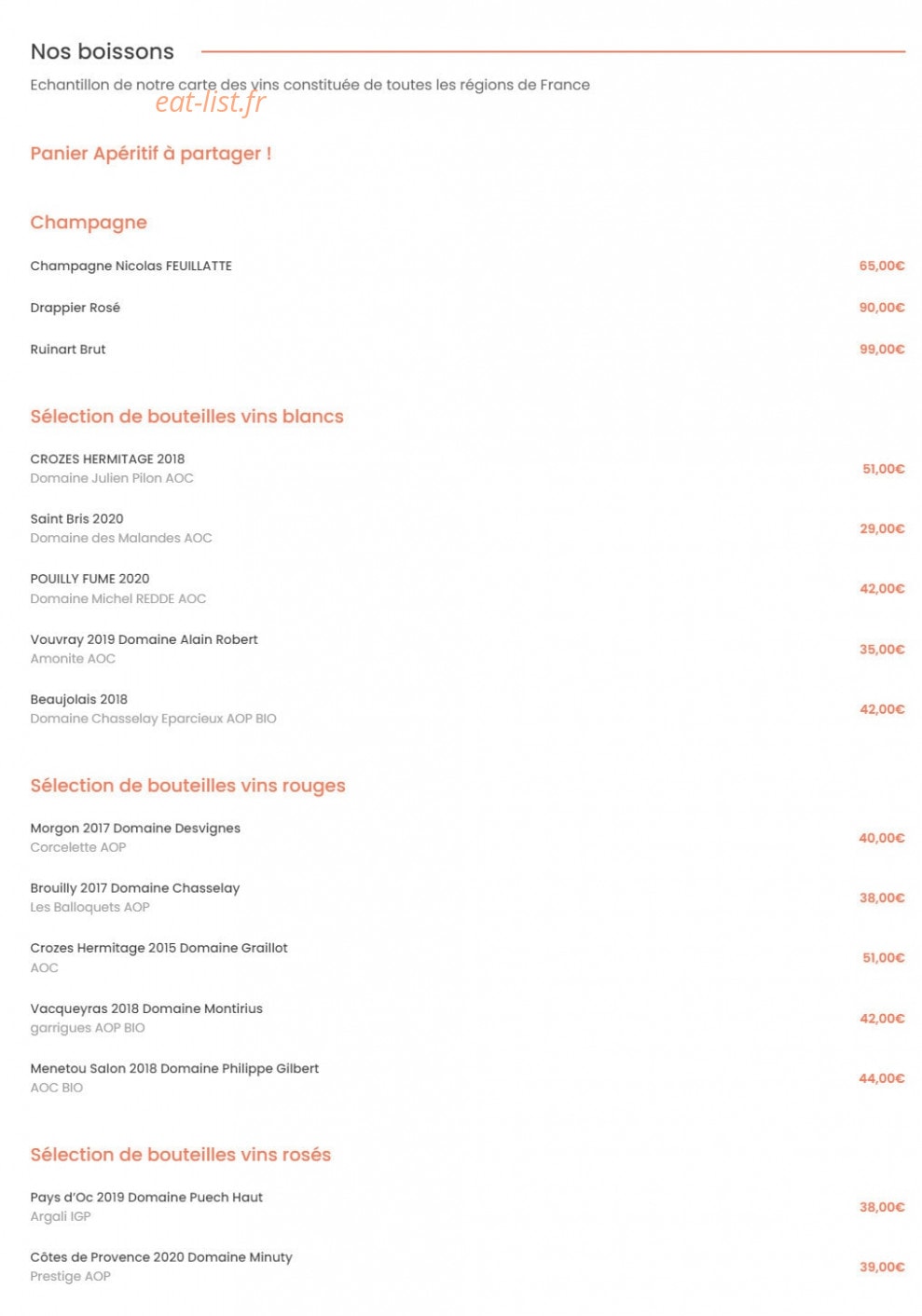 Opaline — carte page 4