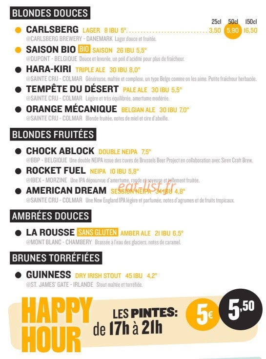 Paddy's Corner — carte page 7