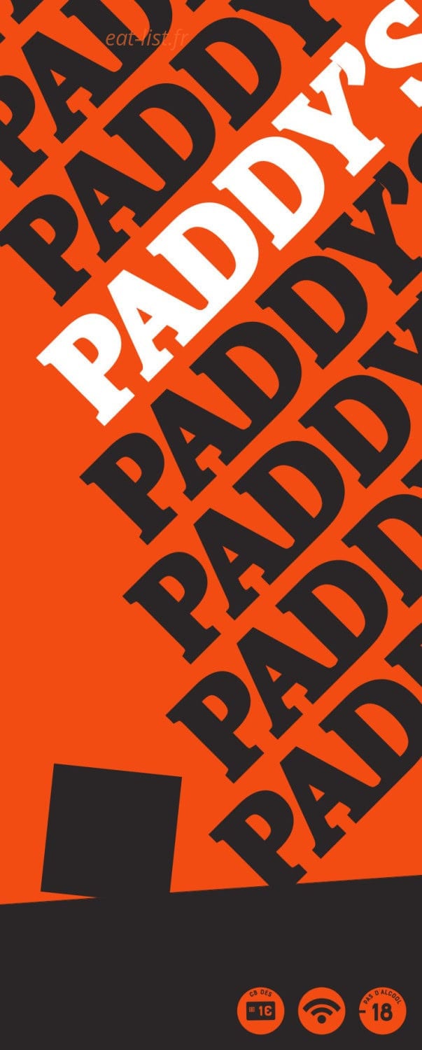 Paddy's Corner — carte page 1
