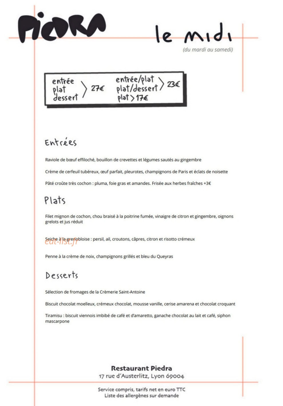 Piedra — carte page 2