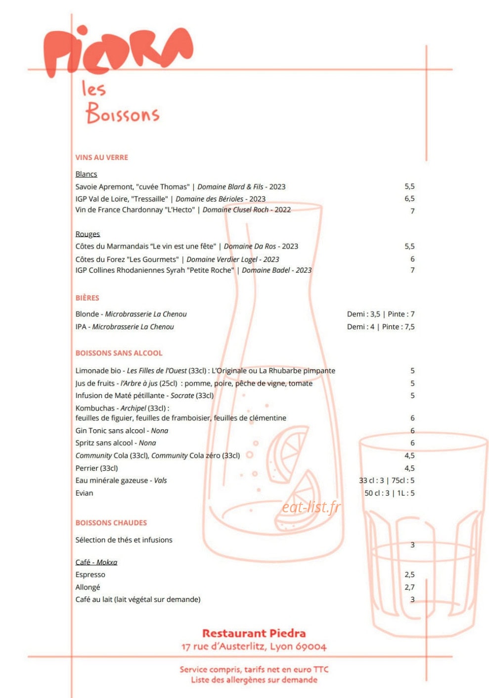 Piedra — carte page 4